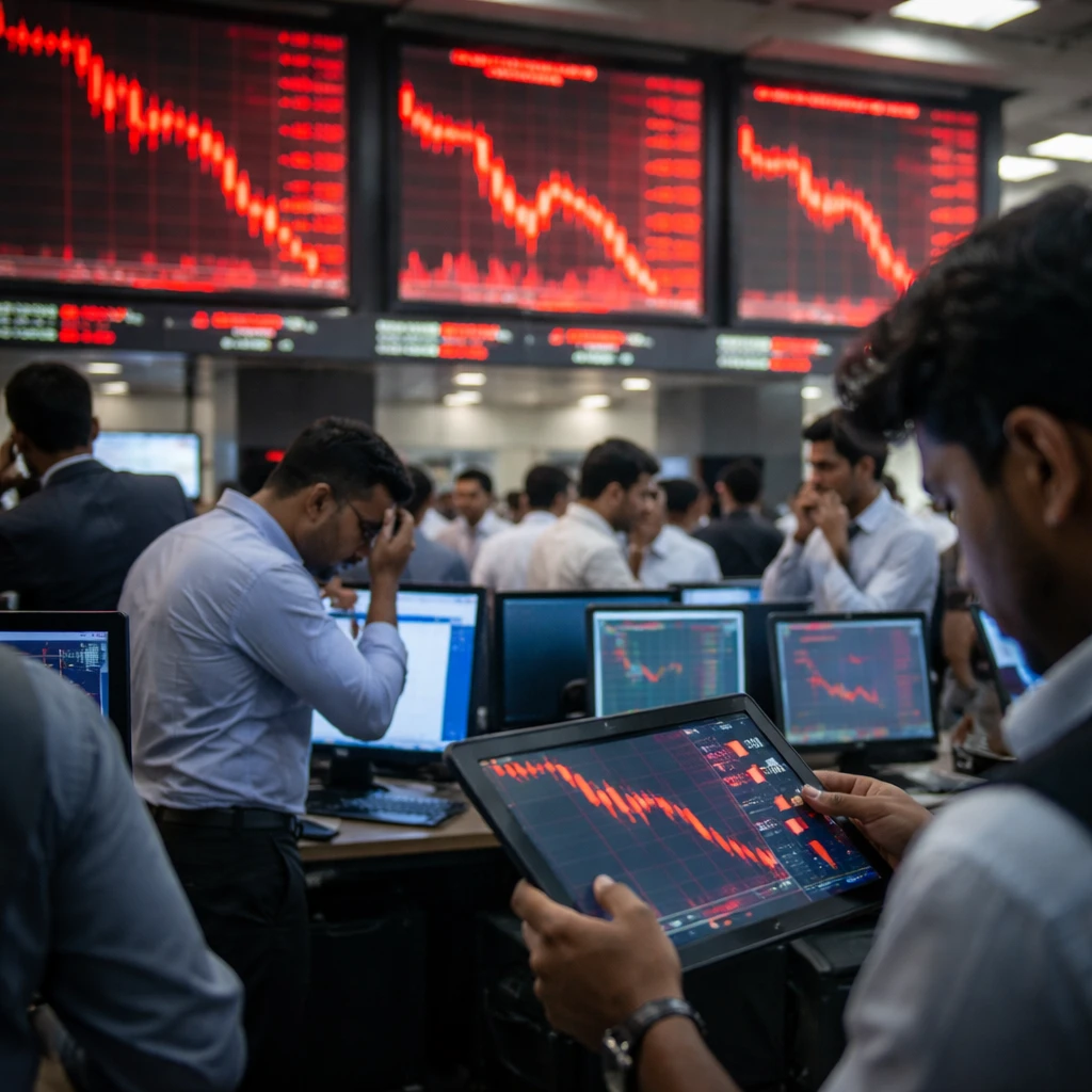 Indian Equities Retreat as Auto, Oil & Gas and FMCG Drag Indexes Lower