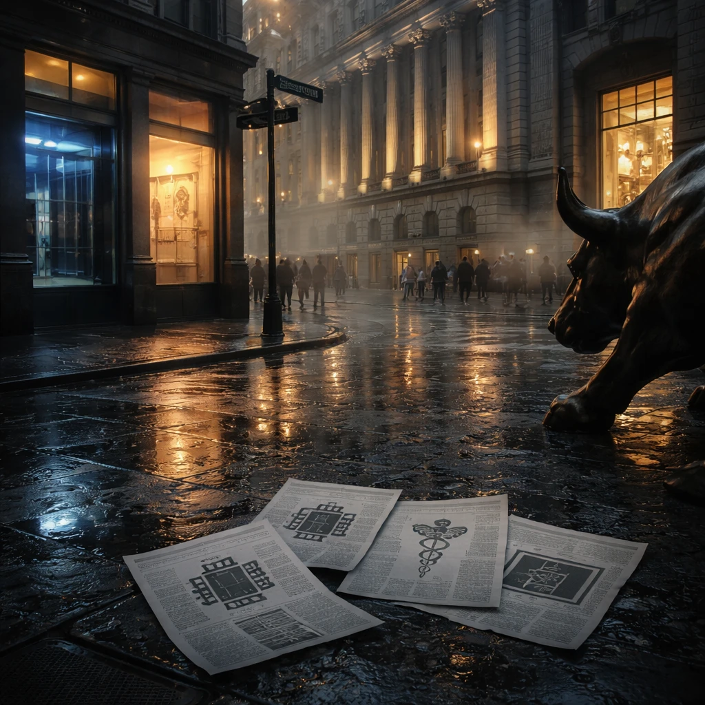 A Relief Rally With a Nervous Pulse, Stocks Bounce While Gold Blinks