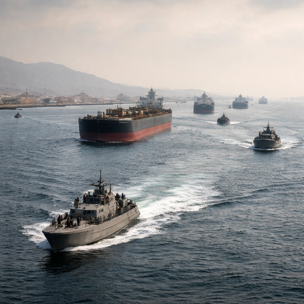 Trump Says Iran Is Restricting Oil Passage Through Strait of Hormuz, Warns Against Tolls