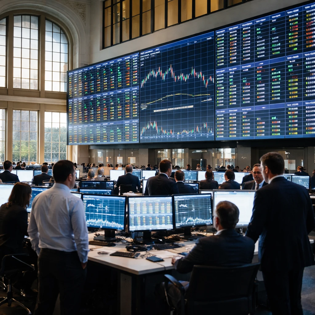 AEX retreats as technology, oil & gas and materials stocks weigh on Amsterdam session