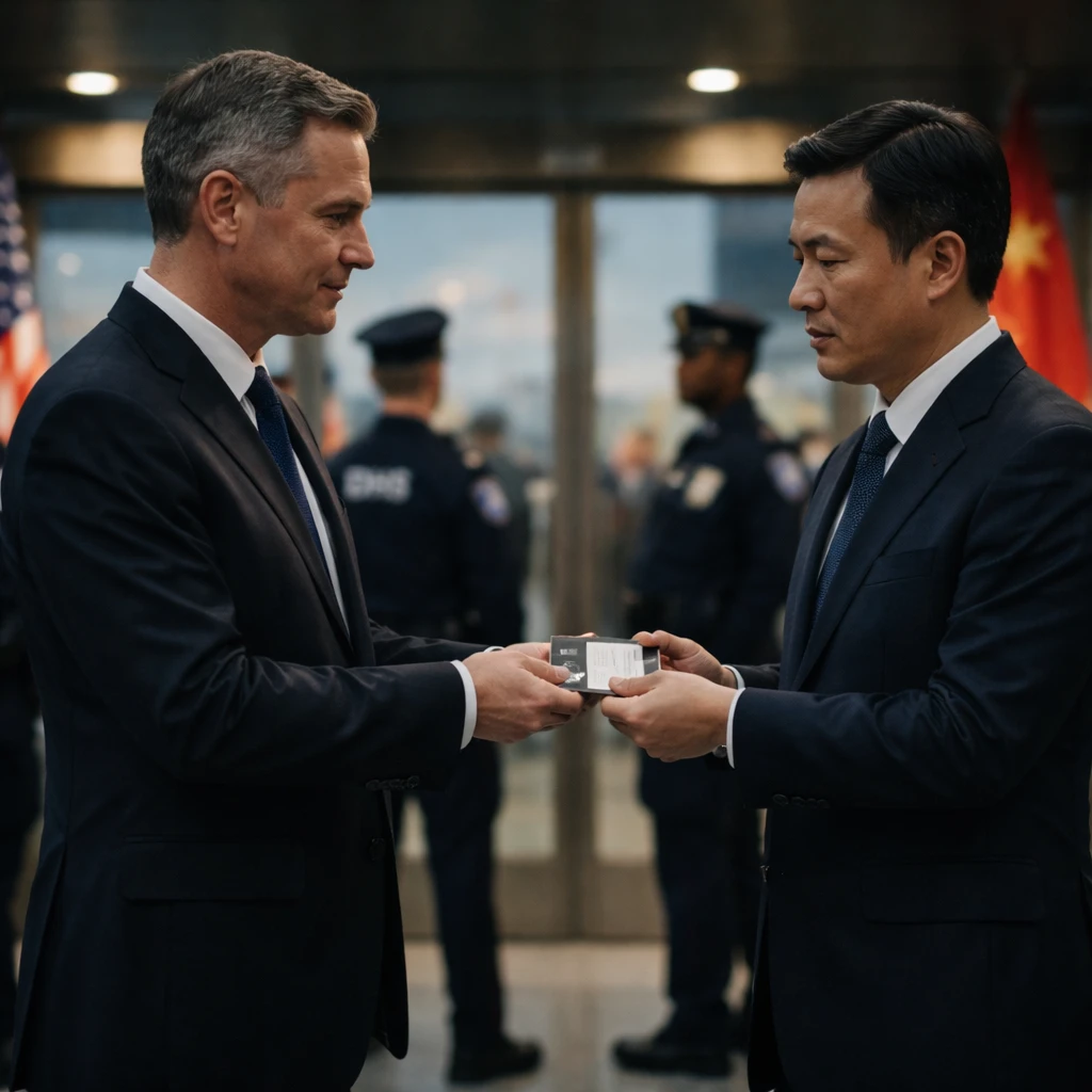 U.S. Returns Chinese Fugitive as Counternarcotics Cooperation Eases Ahead of Trump-Xi Summit