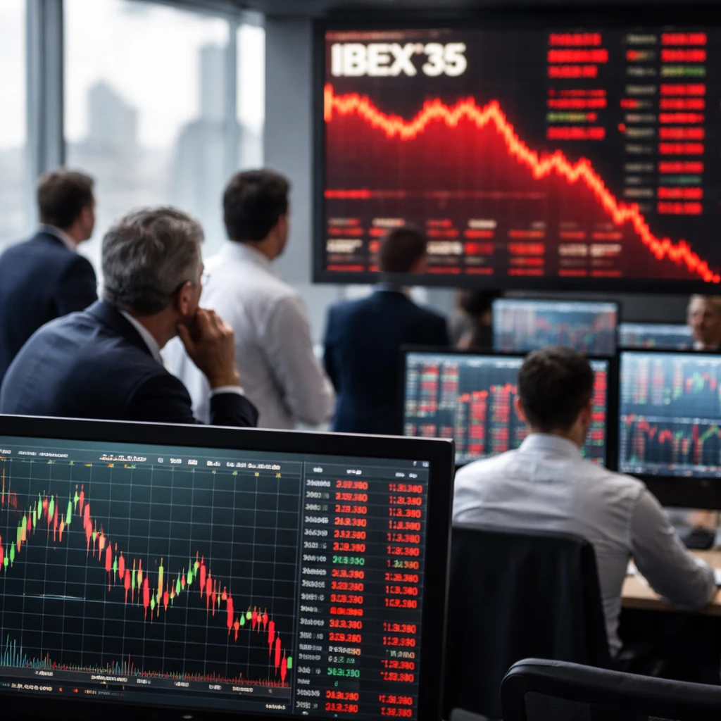 Spanish equities slide as IBEX 35 closes down 1.21%