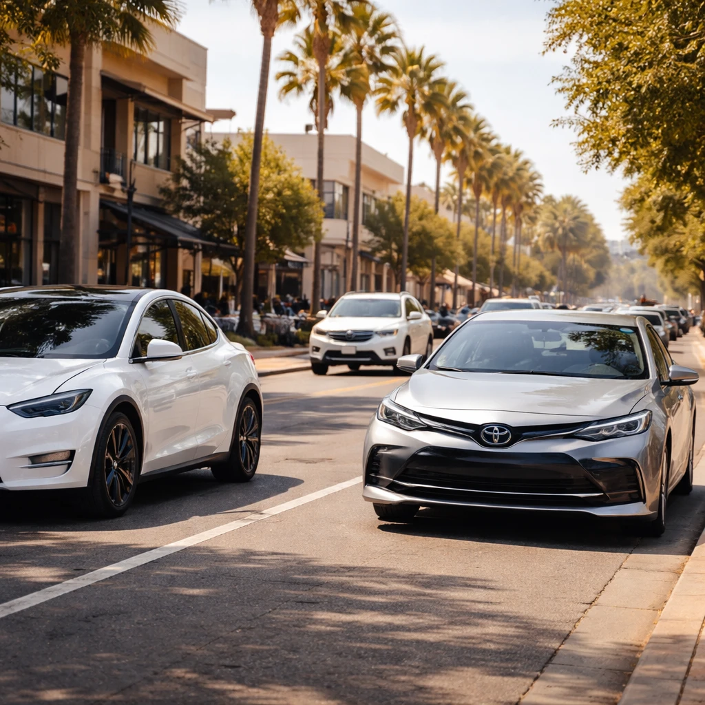 Tesla Registrations Fall 24% in California as Hybrids Expand Market Share