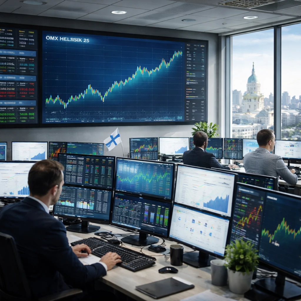OMX Helsinki 25 Hits Record Close as Consumer Services, Utilities and Healthcare Advance
