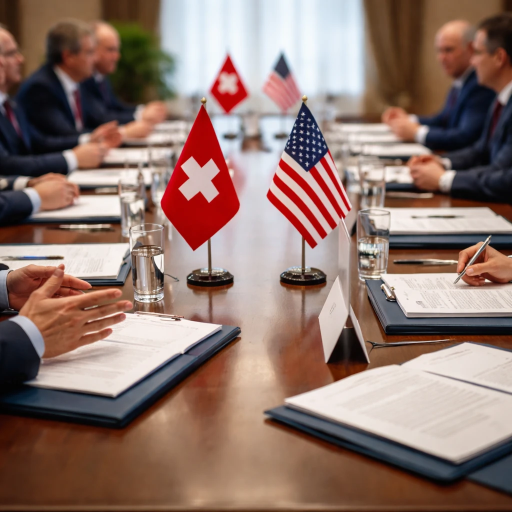 Switzerland Pushes to Seal U.S. Trade Pact by End of July