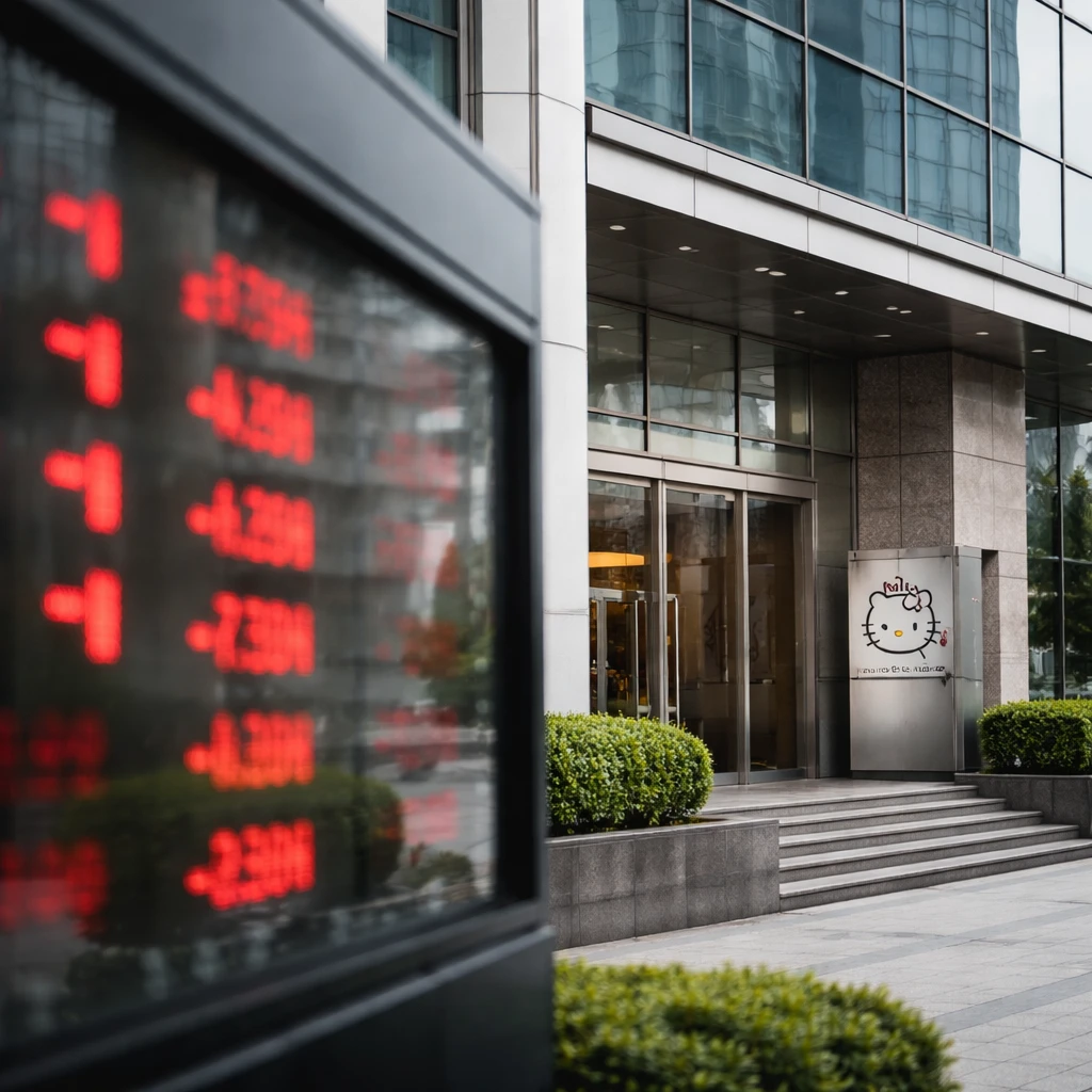 Sanrio Suspends Managing Director Over Improper Payments; Shares Slip Then Partially Recover