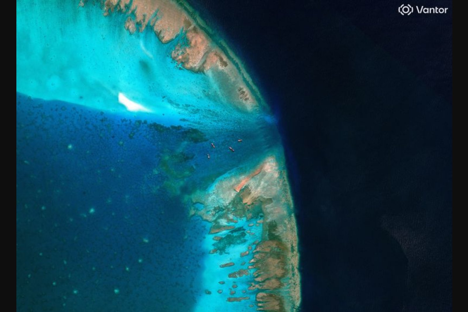 China Deploys Barrier and Vessels at Scarborough Shoal Entrance, Satellite Images Show