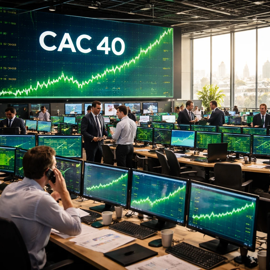 Paris equities climb as Industrials, Financials and Tech lead gains - CAC 40 up 2.10%