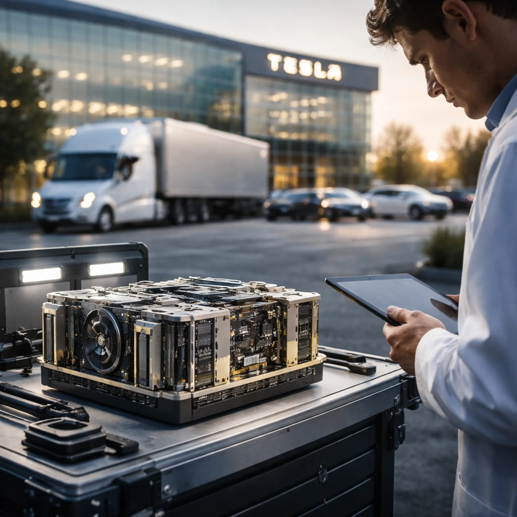 Tesla Signs Deal to Buy Unnamed AI Hardware Firm for Up to $2 Billion in Stock