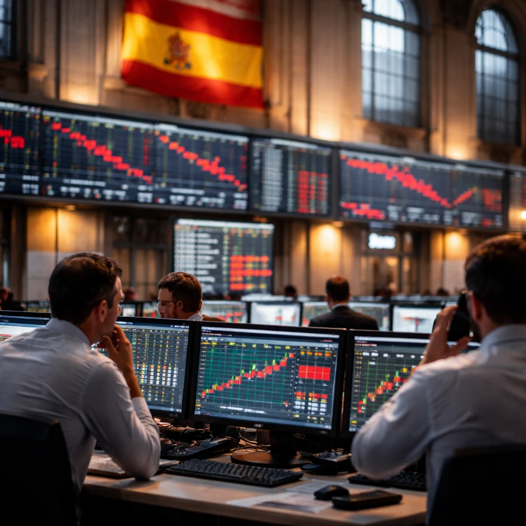 Madrid Market Closes Lower as Consumer and Chemical Groups Weigh on IBEX 35