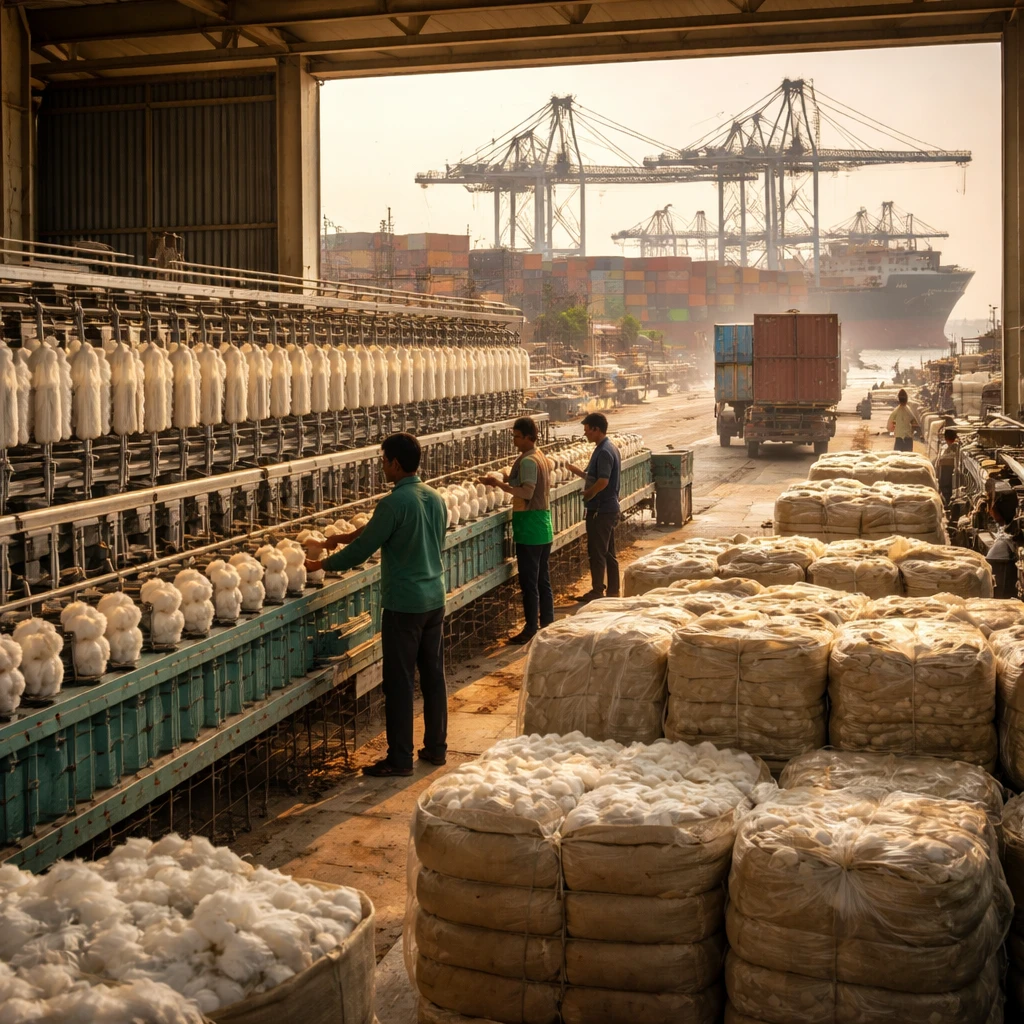 Middle East conflict boosts demand for Indian cotton yarn, Gujarat mills lead the surge