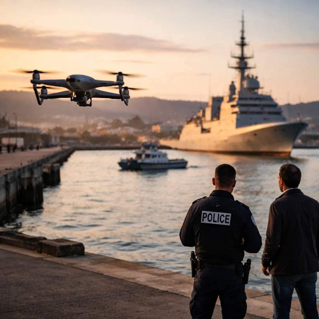 Unauthorized Drone Spotted Near Toulon Naval Base, Mediterranean Prefecture Confirms