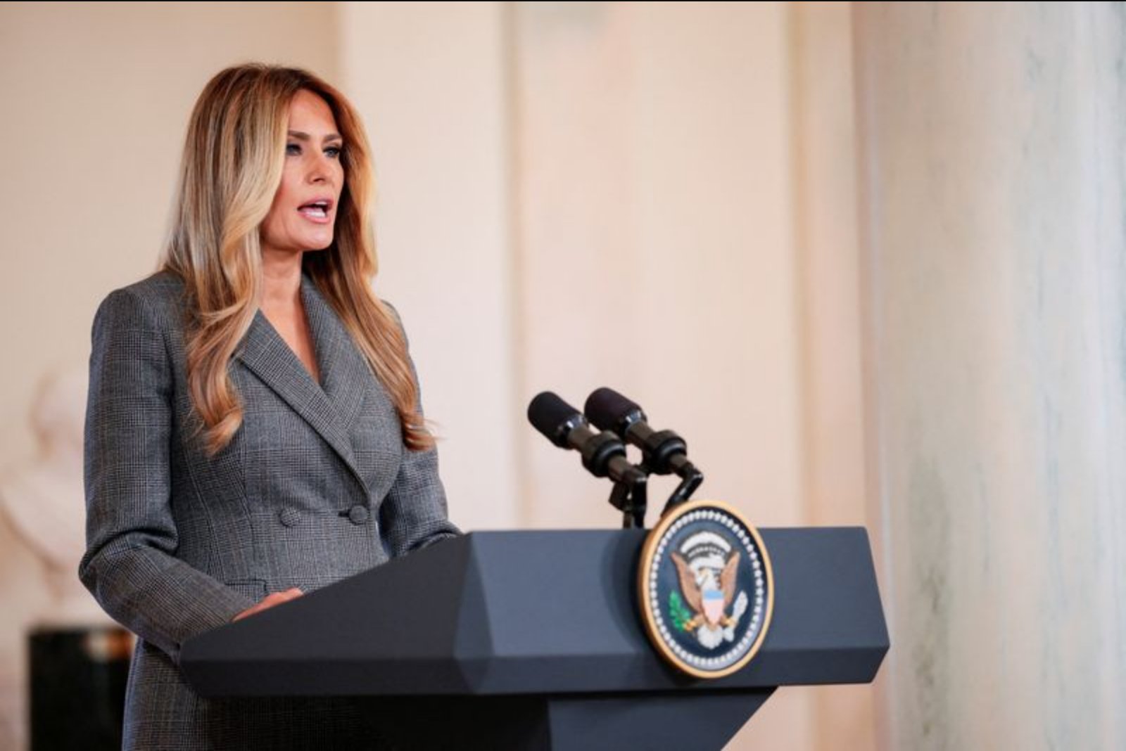 Melania Trump Denies Any Ties to Jeffrey Epstein, Calls for Congressional Hearings for Survivors