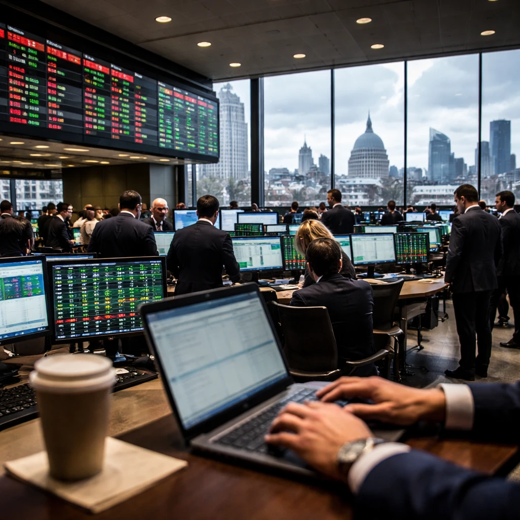 U.K. Equities Slip as Autos, Telecoms and Electricals Weigh on Sentiment