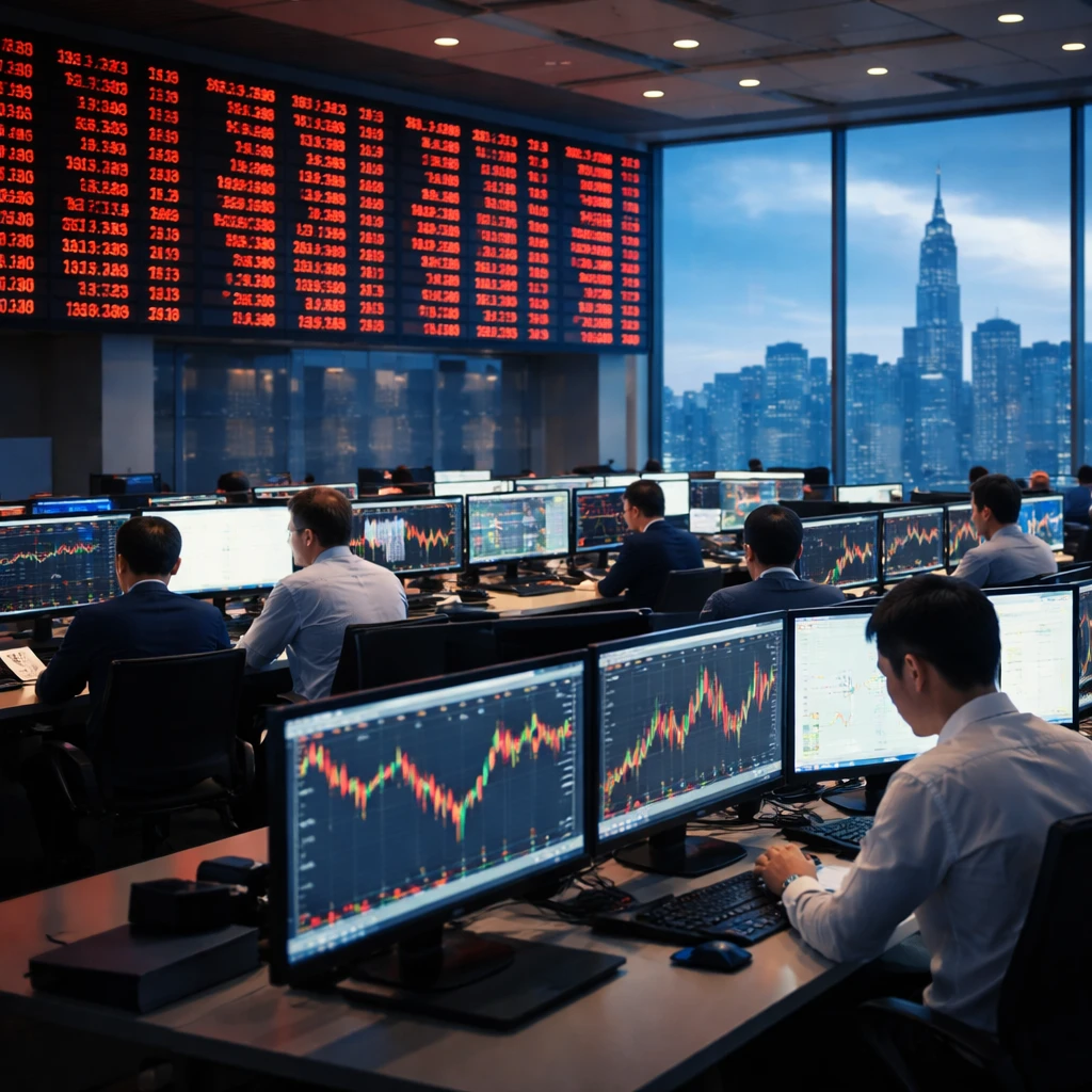 Taiwan equities slip as electronic parts and distribution names lead losses