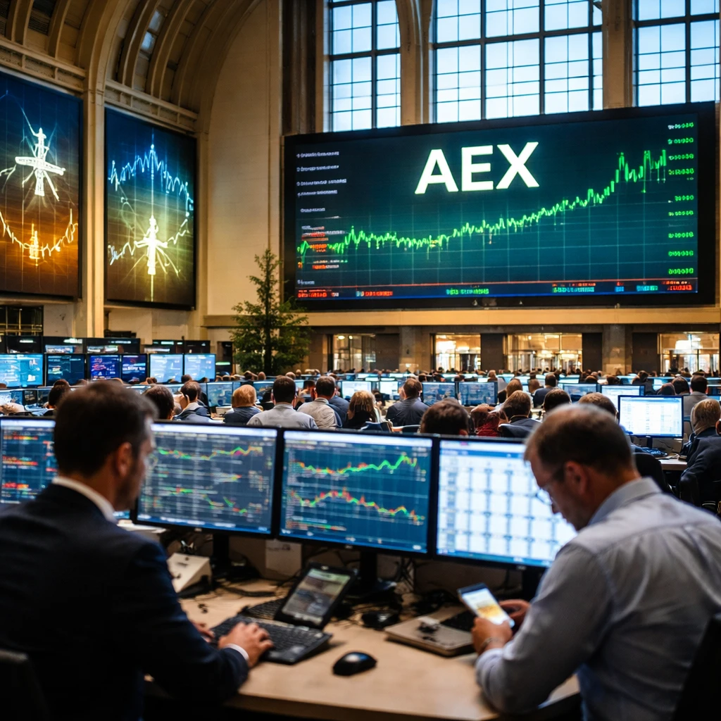 Dutch Stocks Close Modestly Higher; AEX Gains 0.19%