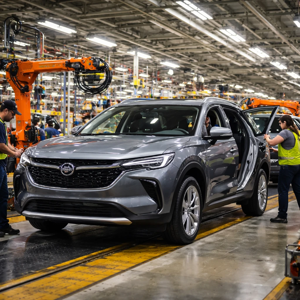 GM Shifts Buick Envision SUV Production from China to U.S. to Bolster Domestic Manufacturing