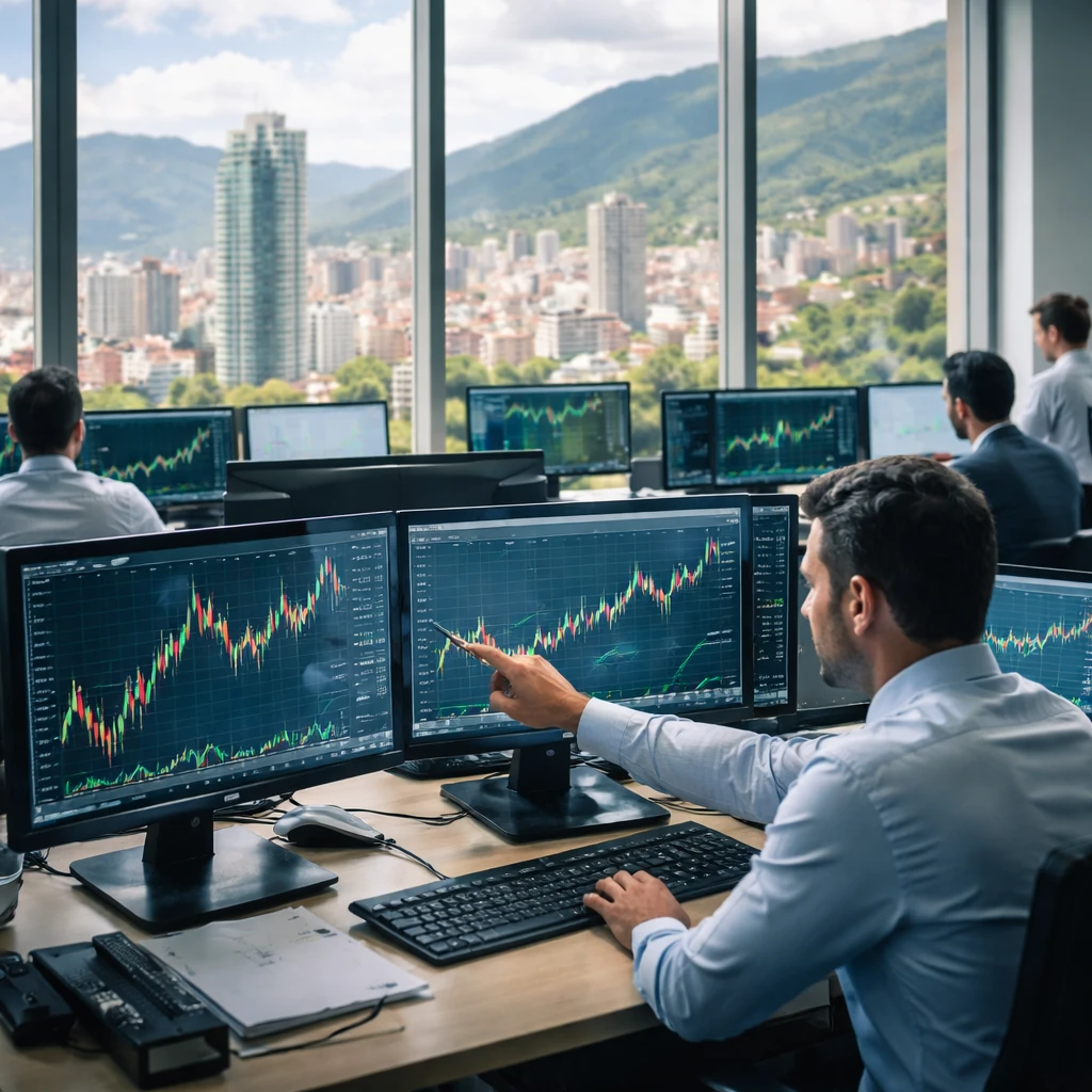 Colombian equities close higher as COLCAP gains 0.35%