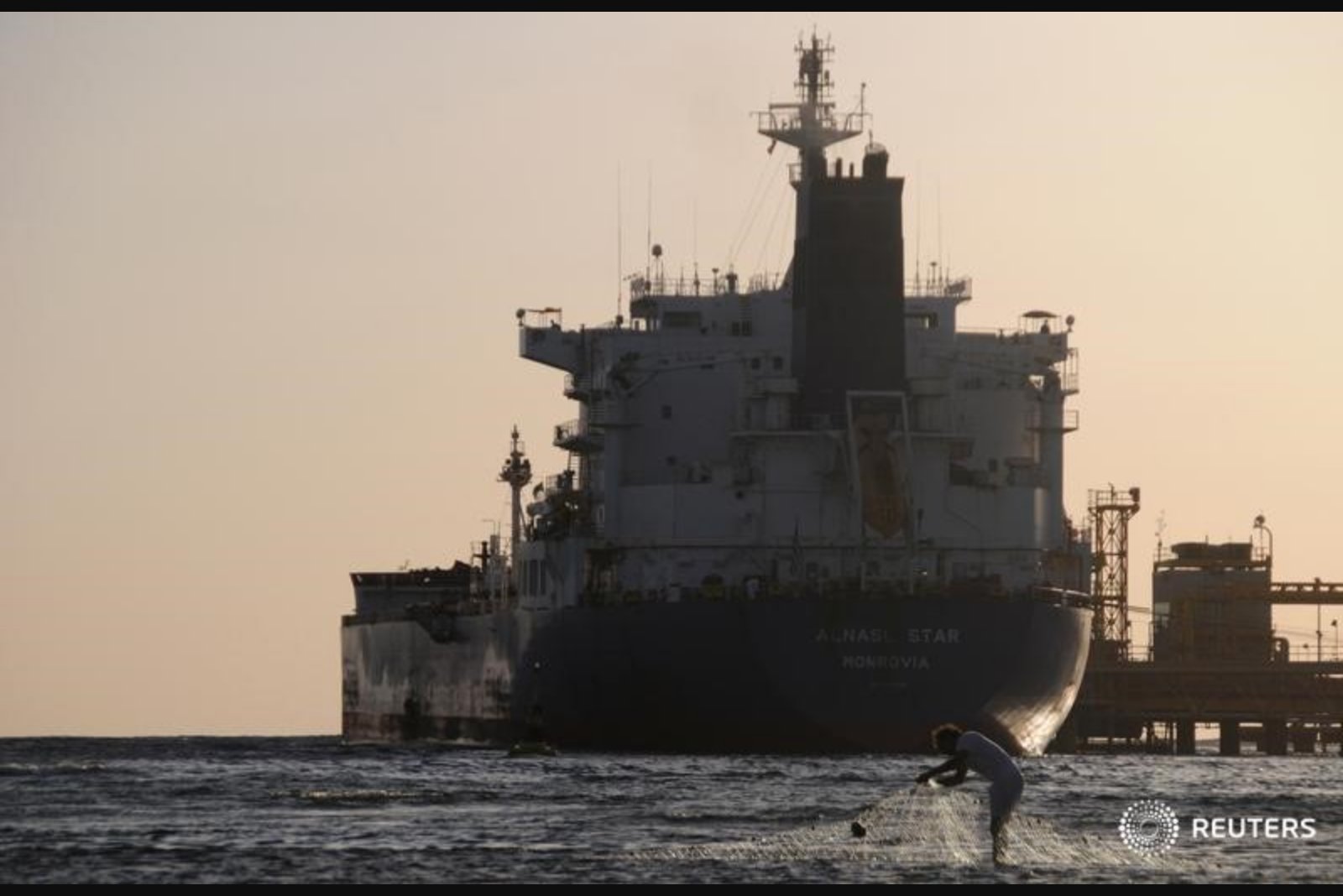 Fire Put Out on Kuwaiti Tanker Struck by Apparent Iranian Attack in Dubai Anchorage