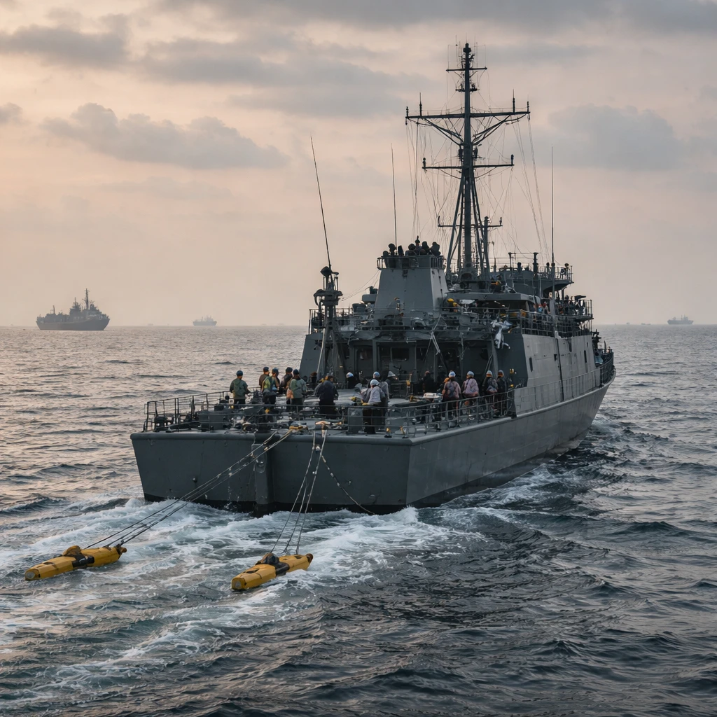 Japan May Send Self-Defense Forces to Clear Mines in Strait of Hormuz if Fighting Stops