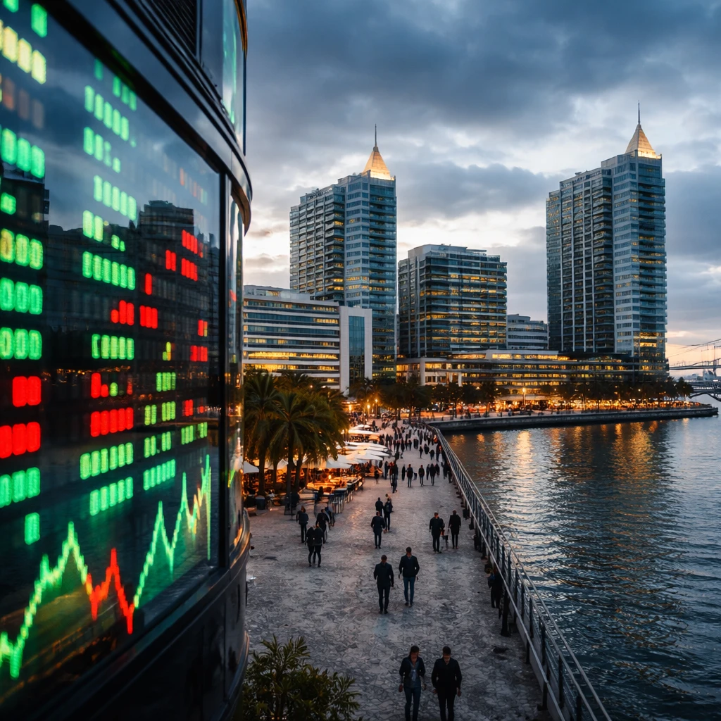 Portuguese Stocks Close Higher as Financials, Industrials and Consumer Services Lead Gains