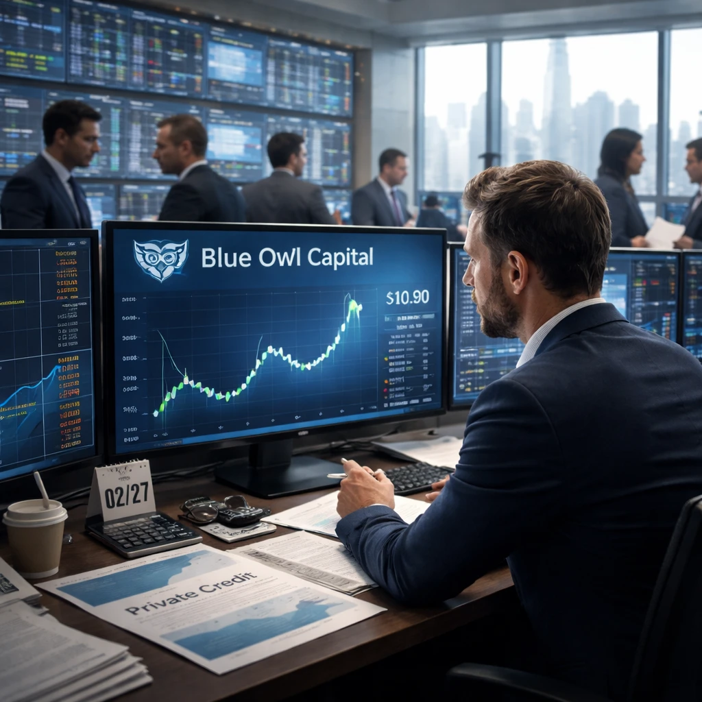 Buy the Dip in Blue Owl - Private Credit Panic Creates a Low-Risk Entry Window