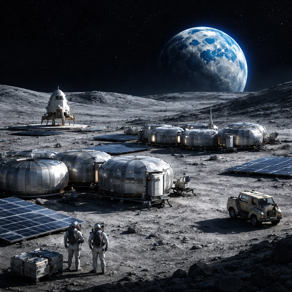 NASA Announces $20 Billion Commitment to Build Lunar Base Over Seven Years