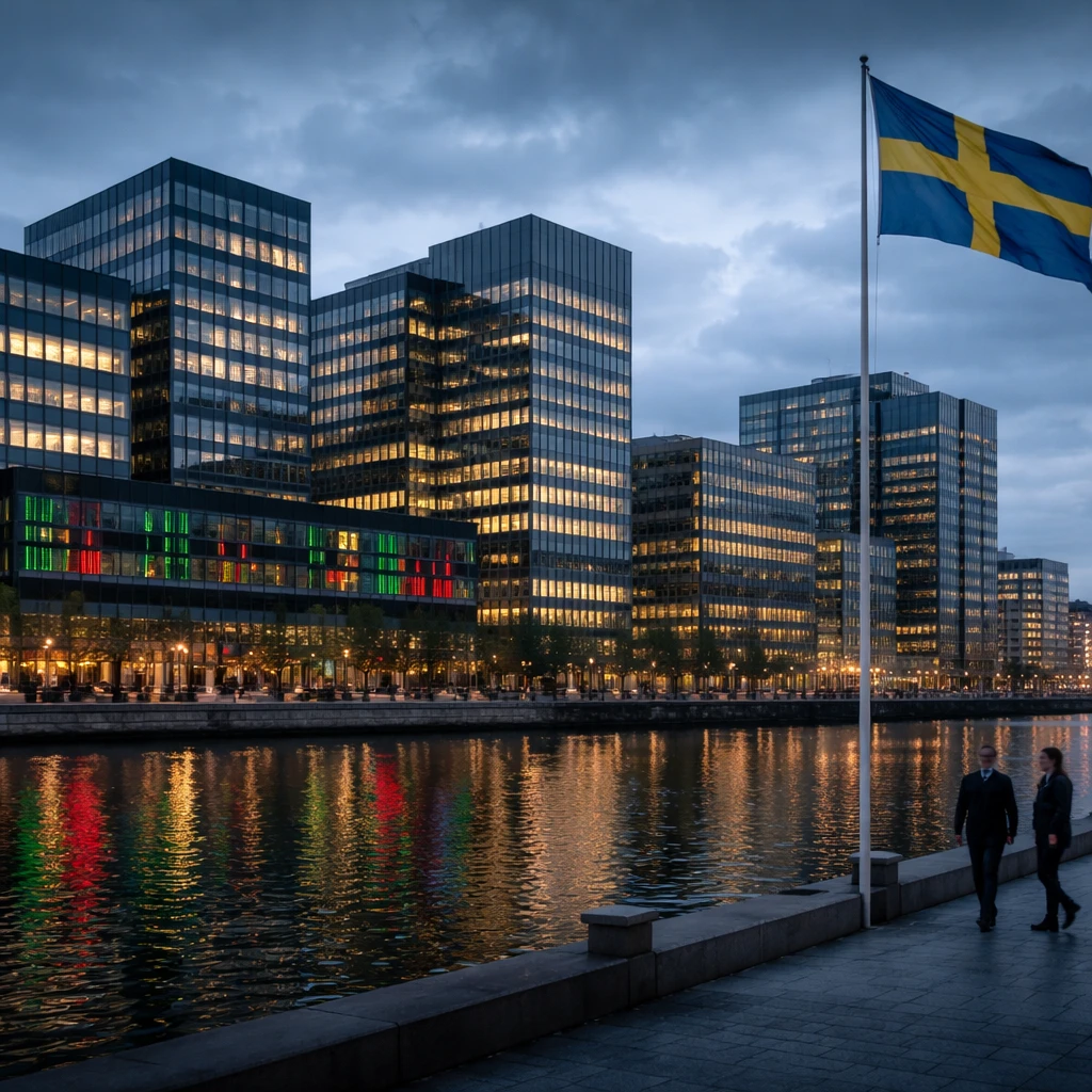 Stock Market Retreat Pushes OMX Stockholm 30 Down 0.41% at Close