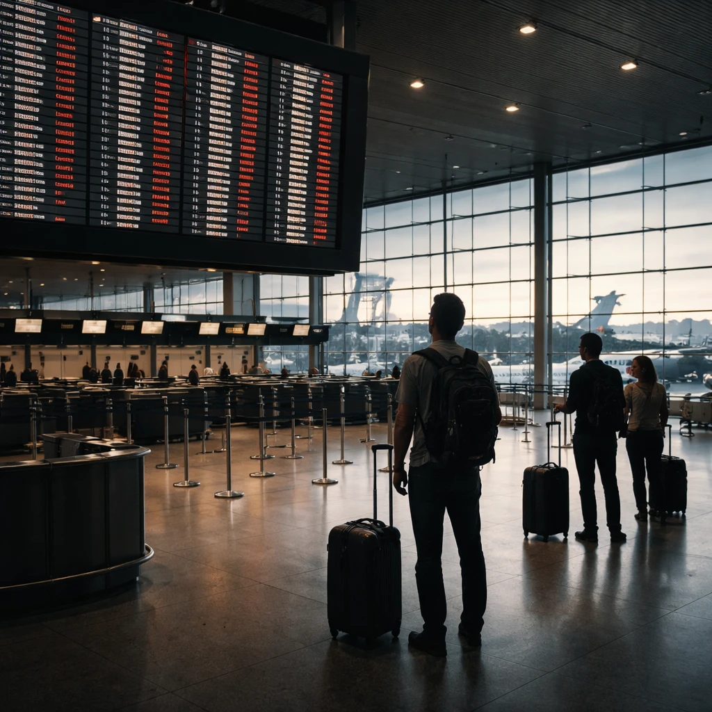 Widespread Flight Disruptions Persist as Middle East Airspace Remains Restricted