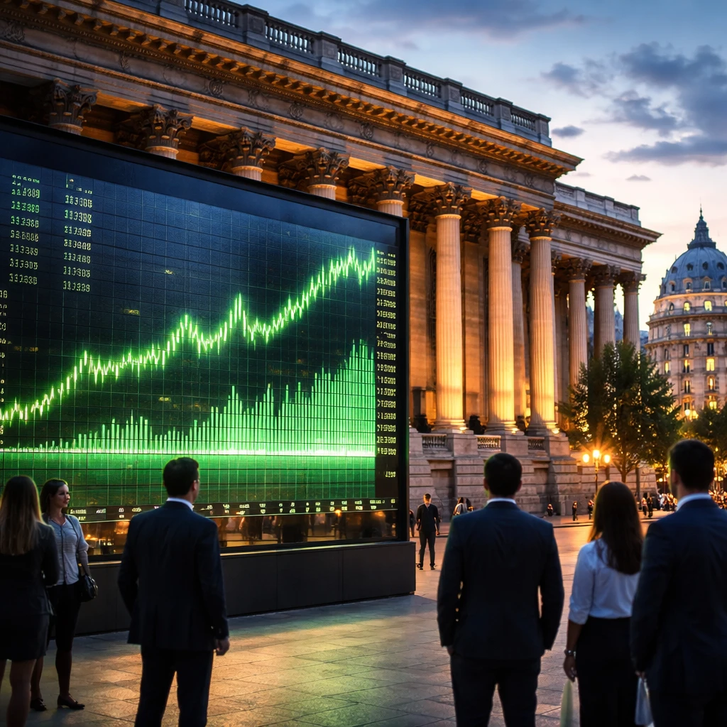 Paris Stocks Close Higher as Utilities, Energy and Consumer Names Lead Gains