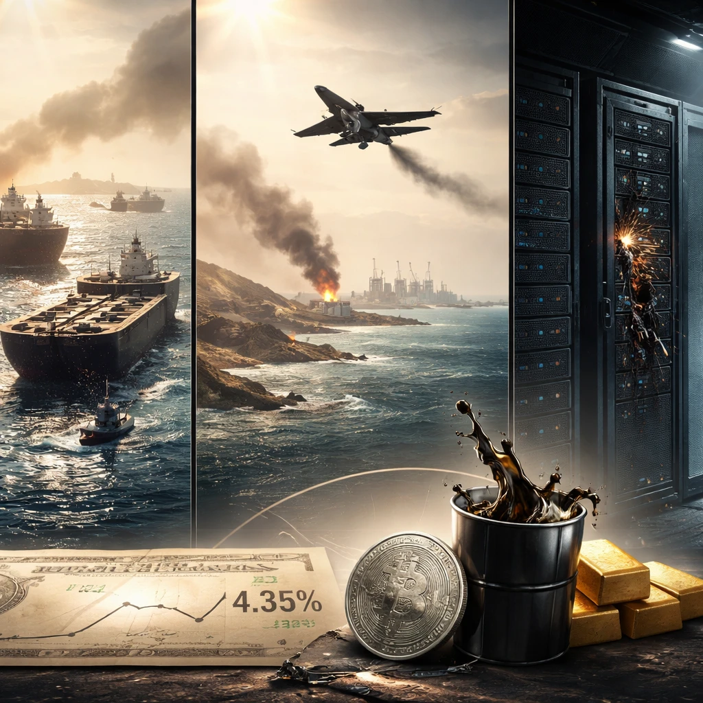 Midday crosscurrents: Oil shock, war risk, and a quiet bid for bonds