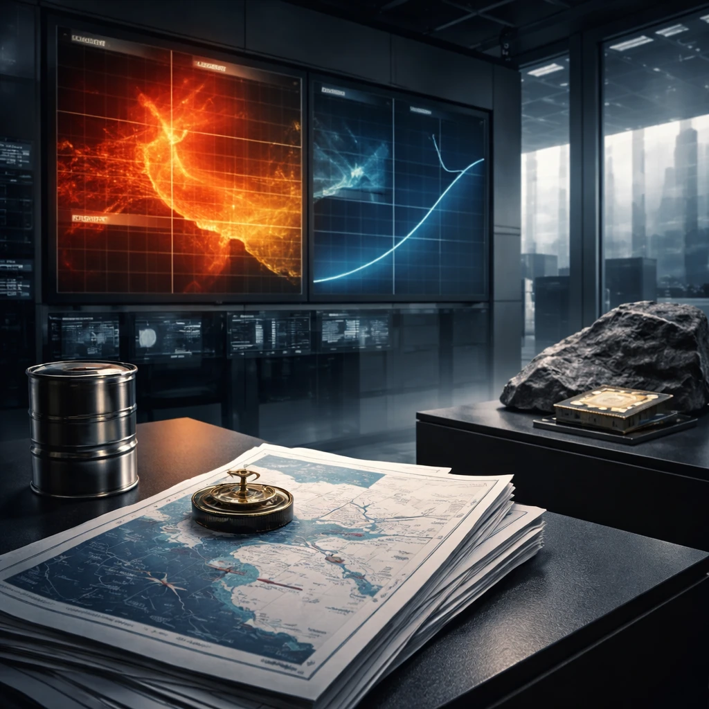 Midday: Oil Reclaims the Tape, Tech Bends, and Yields Lean Higher as War Risk Reasserts Itself