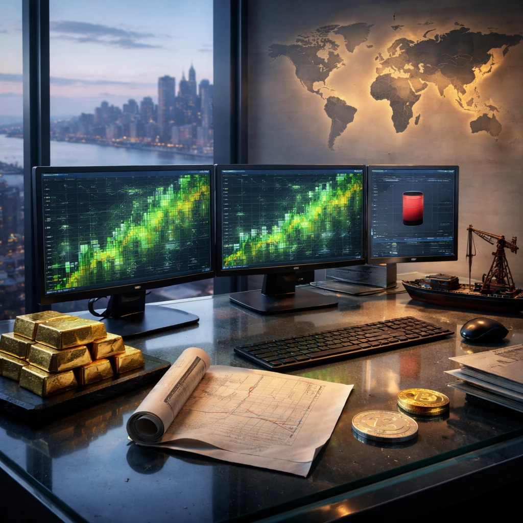 Relief Rally, Real Tells: Tech and Banks Charge at the Open as Oil Backs Off, Gold Stays Bid