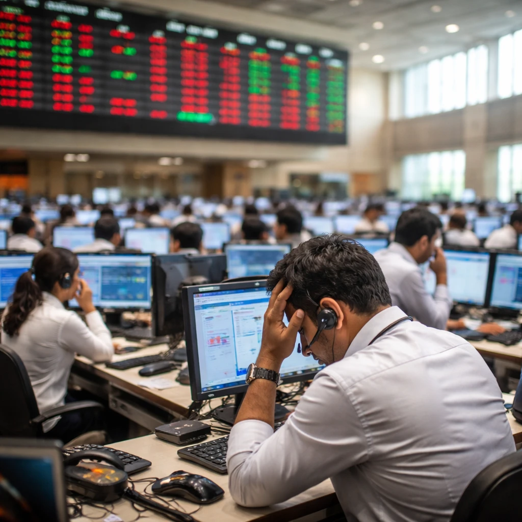 Indian Markets Slip as Nifty Drops to One-Month Low; IT, FMCG and Healthcare Lead Declines
