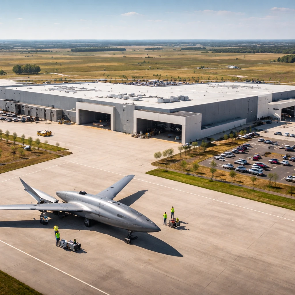 Anduril to Begin FURY Combat Drone Production at New Ohio Campus Within Days