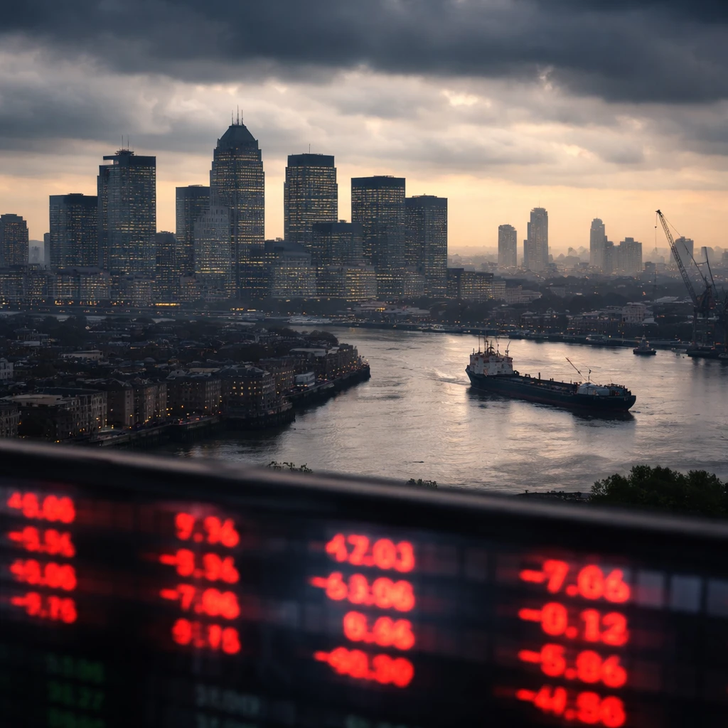 UK Stocks Slip as Tension With Iran Persists and Trump Reaffirms Blockade