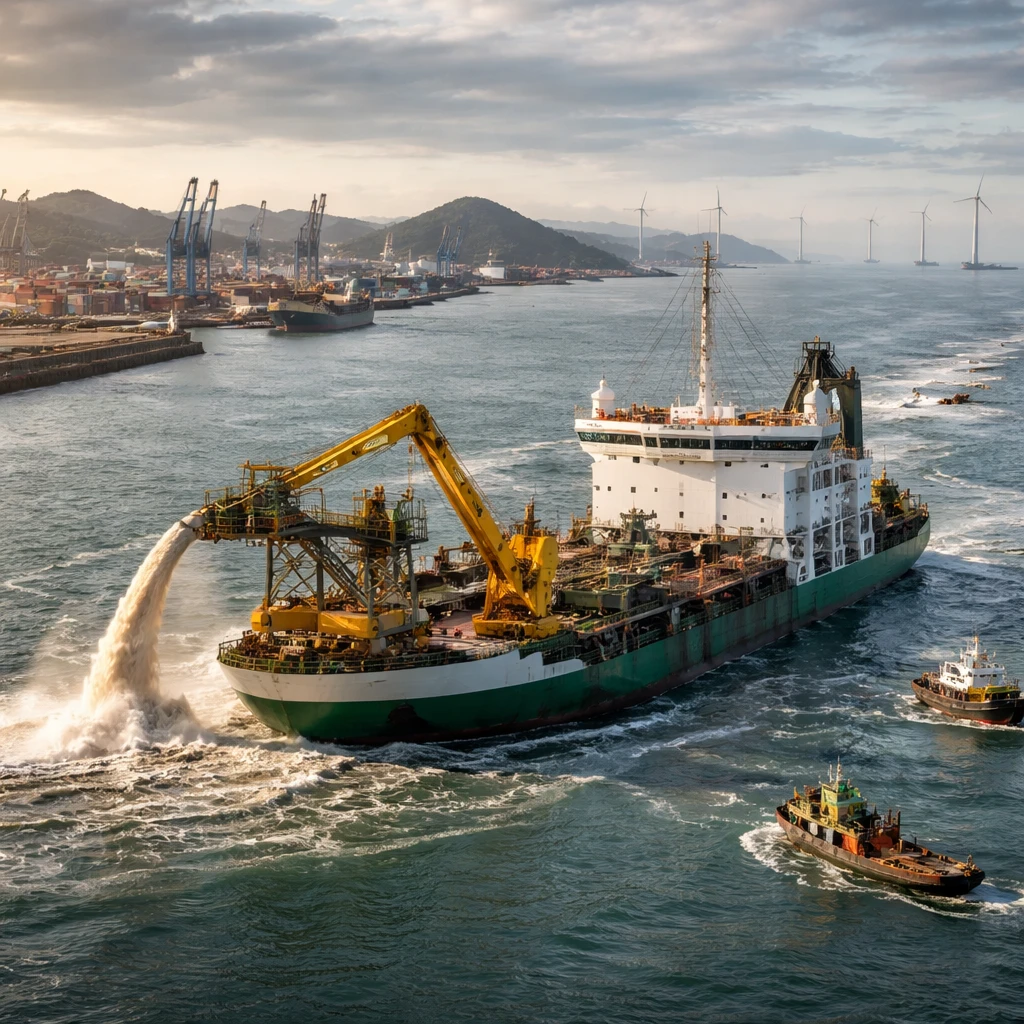 DEME Posts Modest Revenue Gain, Order Intake Doubles on Strong Dredging Activity