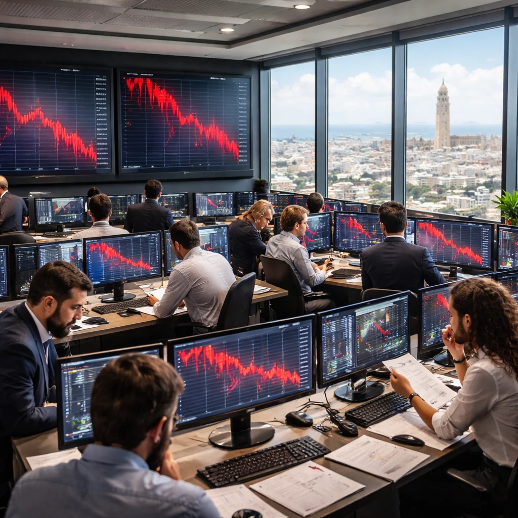 Casablanca stocks slump as Utilities, Banking and Mining drag Moroccan All Shares down 1.96%