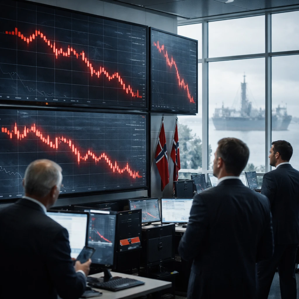 Oslo equities retreat as energy and industrial names lead losses