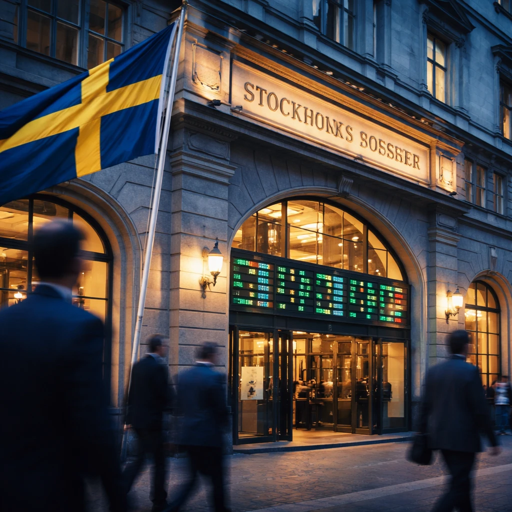 Stockholm closes marginally higher as healthcare, finance and energy stocks provide modest support