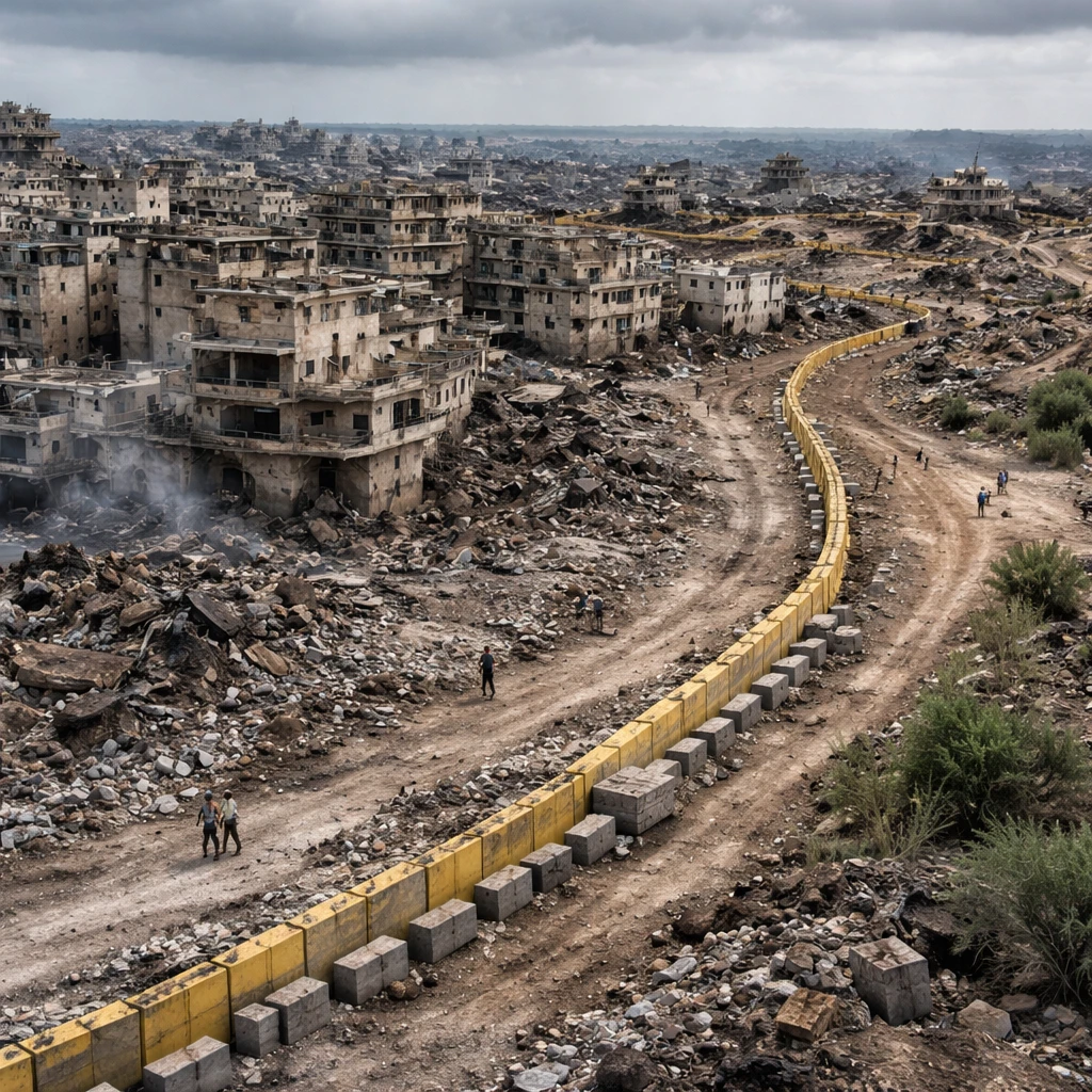 Israeli Forces Shift Armistice Markers Deeper into Gaza, Displacing Residents and Altering Control Lines