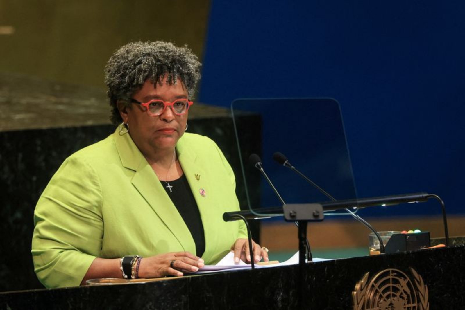 Barbadians Vote as Mia Mottley Seeks Historic Third Term