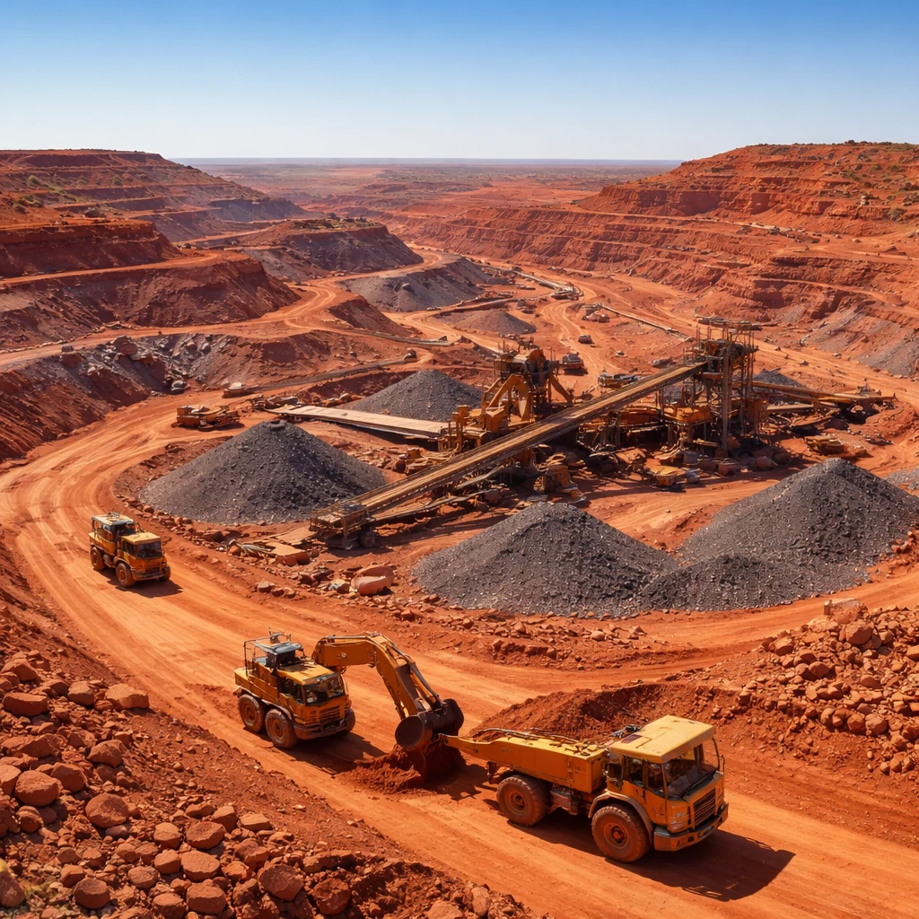 Fortescue Reports Slight Drop in Iron Ore Output, Shipment Volumes Rise by 2% in Q2