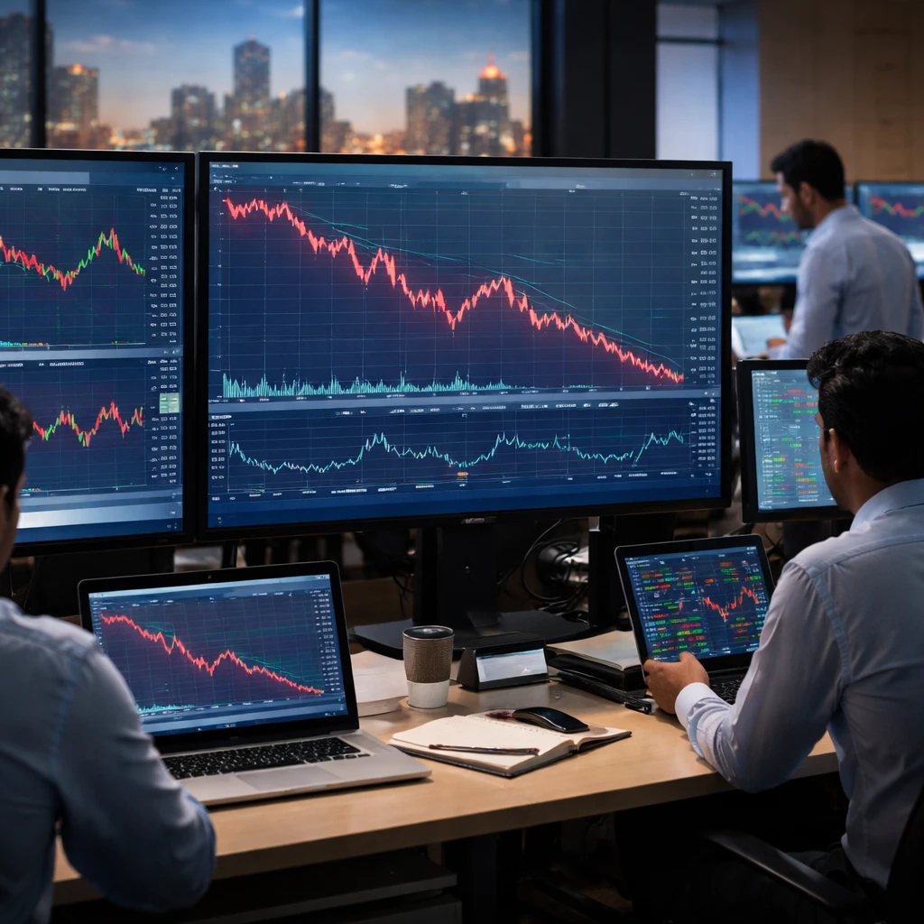 Indian Equities Close Lower as Banking, PSU and Energy Names Weigh on Indexes