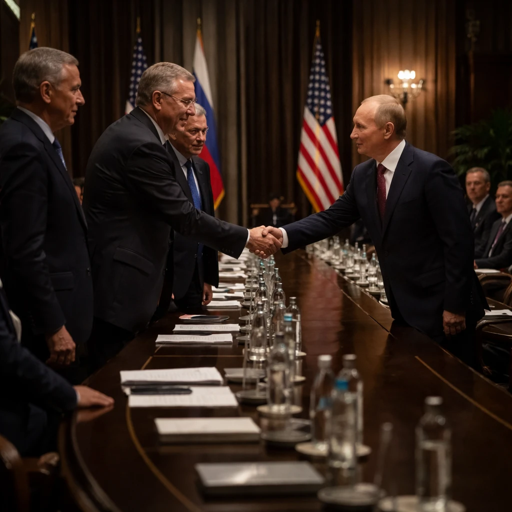 Late-Night Talks in Moscow as Putin Meets U.S. Envoys on Ukraine Conflict