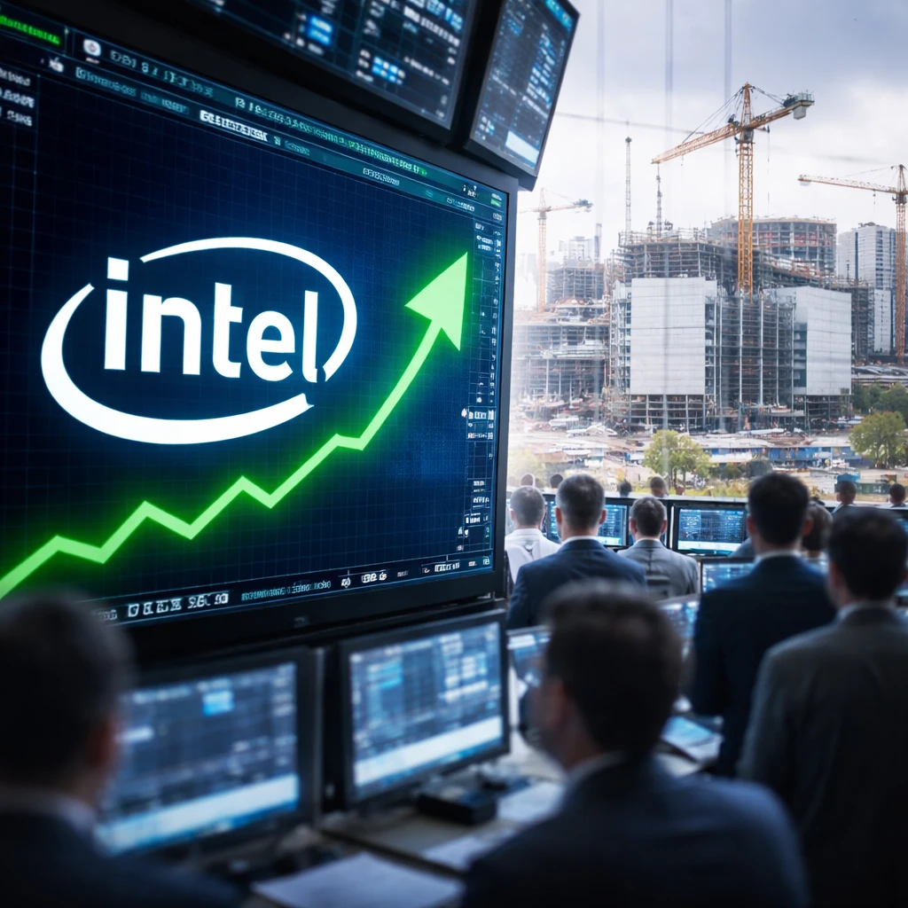 Intel Shares Surge After Reports of Early Talks With Apple on Chip Manufacturing