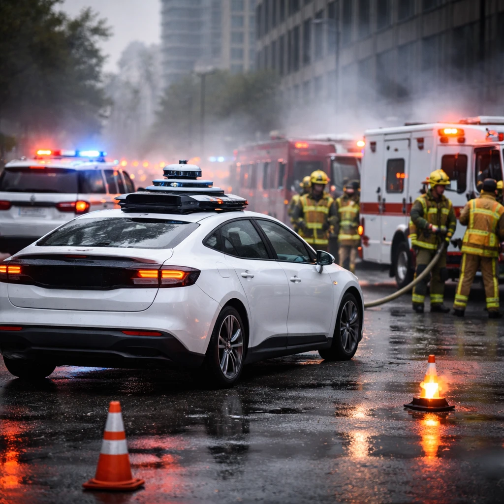 NHTSA Orders Rapid Fixes After Autonomous Vehicles Disrupt Emergency Scenes