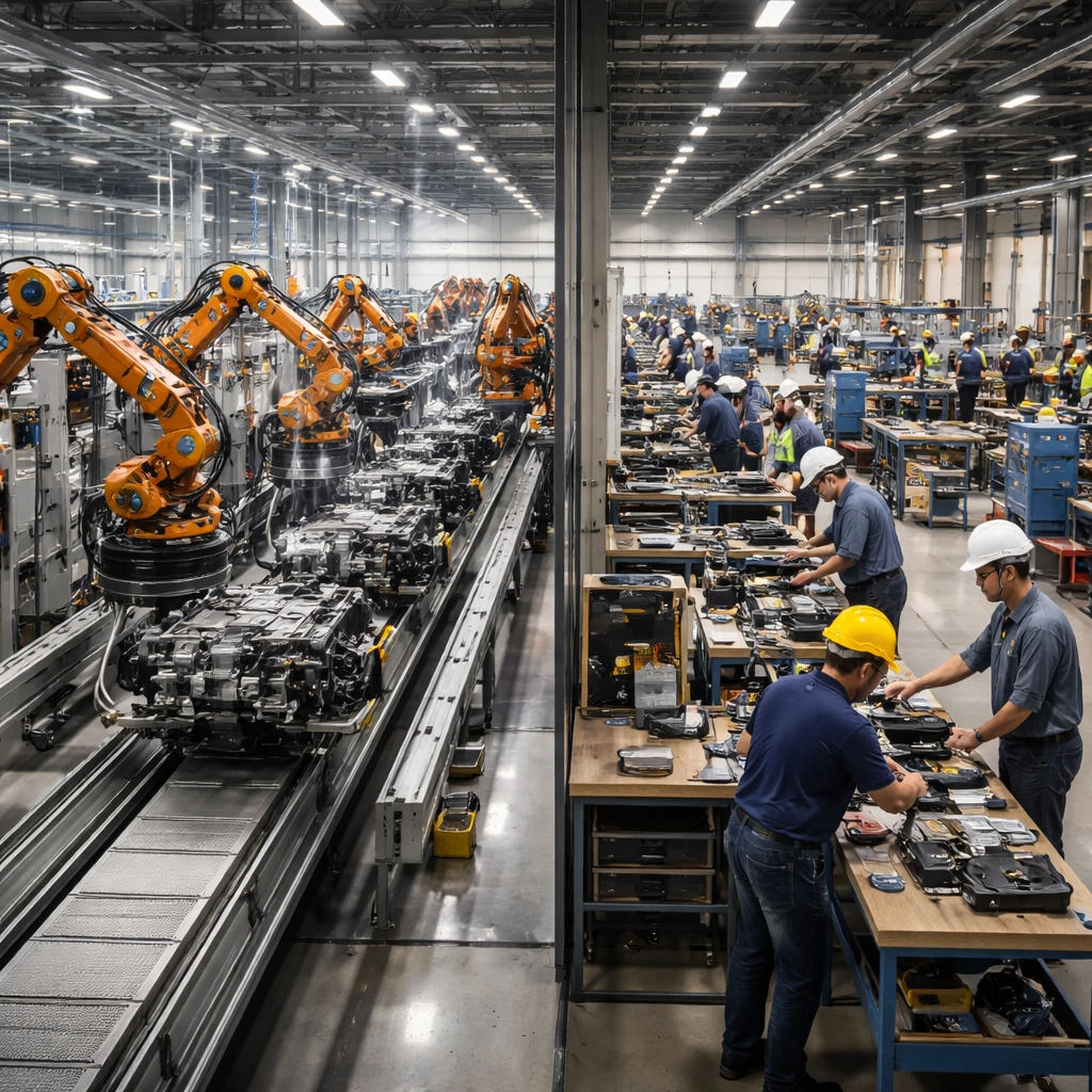 CIBC: U.S. Pulling Ahead as Capital-Intensive Manufacturing Surges