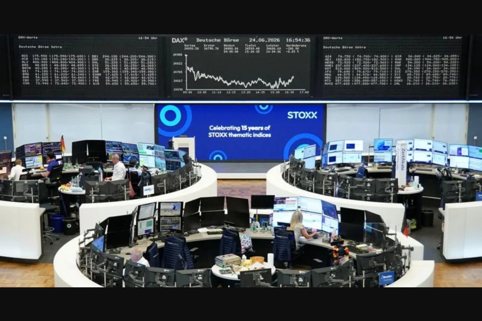 European Stocks Open Lower as Tech Slump and Zalando Probe Weigh on Market