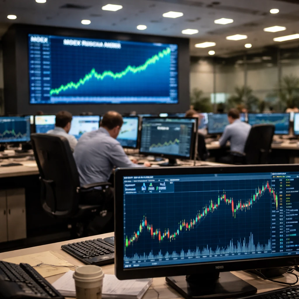 Moscow shares close modestly higher as energy, utilities and telecom names lead gains